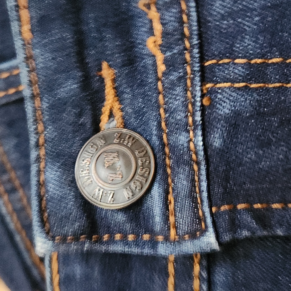 Z W Design Jeans 40"W×30"L×10.5C EUC - Picture 7 of 9